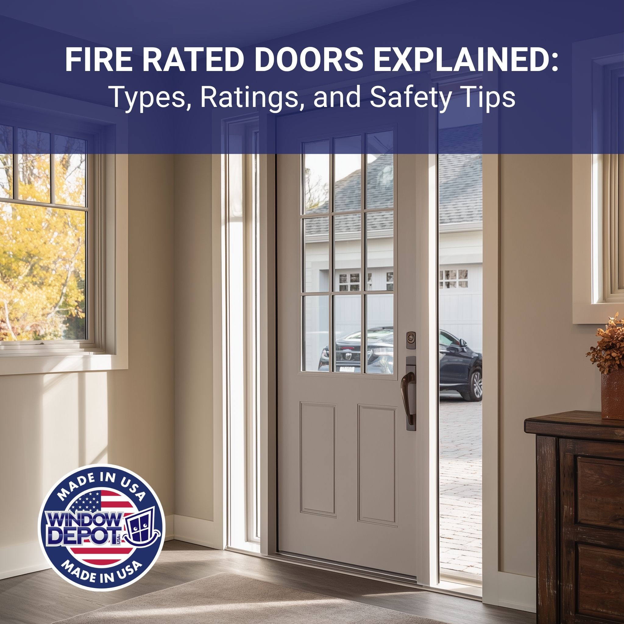 Fire Rated Doors Explained: Steel Door Safety for Dayton, Ohio Homes