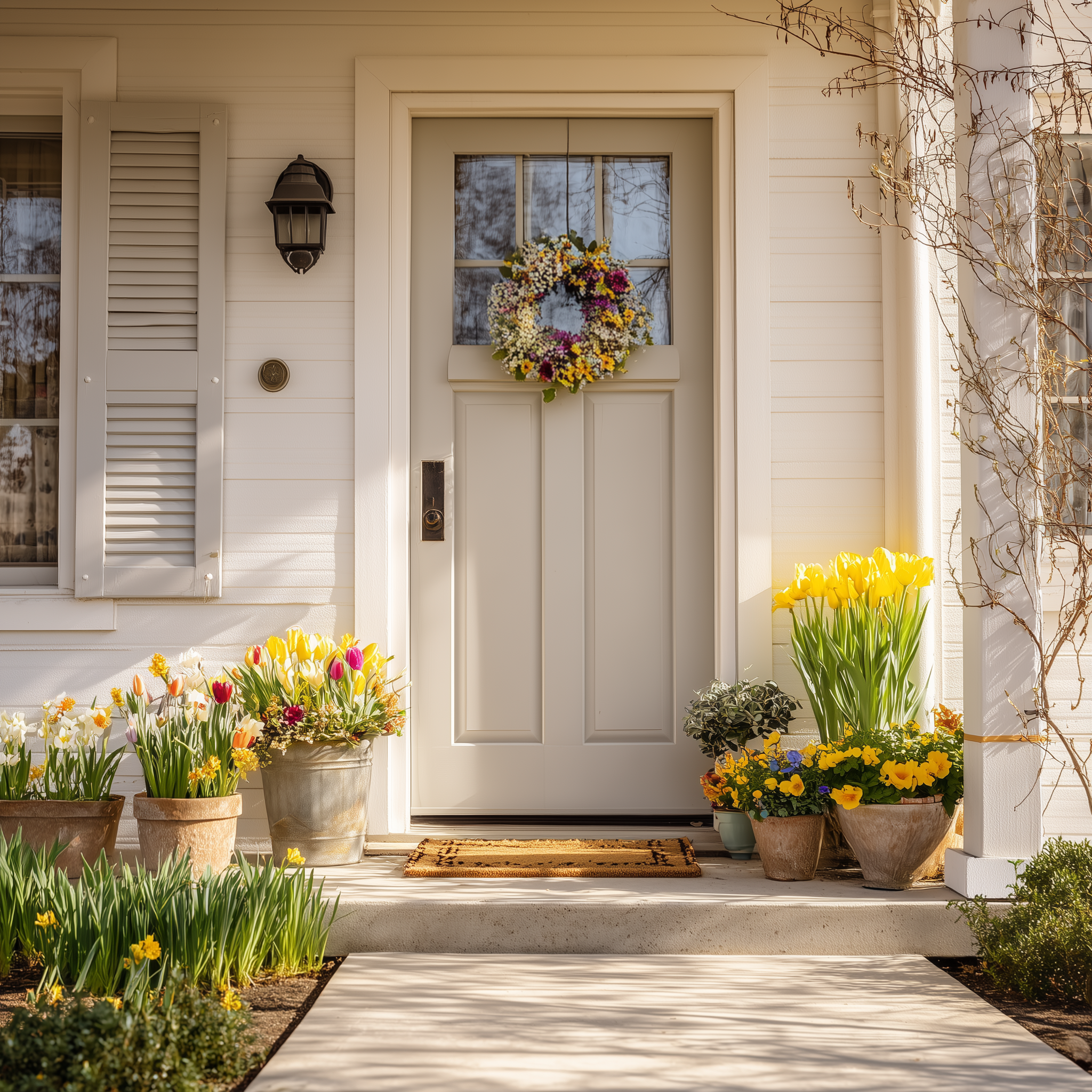 Spring Front Door Decorating Ideas To Refresh Your Dayton Ohio Home